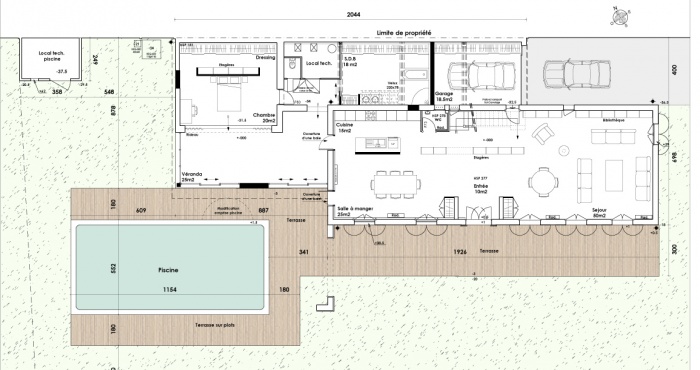 Extension d'une maison individuelle en ossature bois : 4